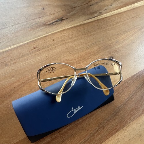 Cazal vintage brille gold - brille,